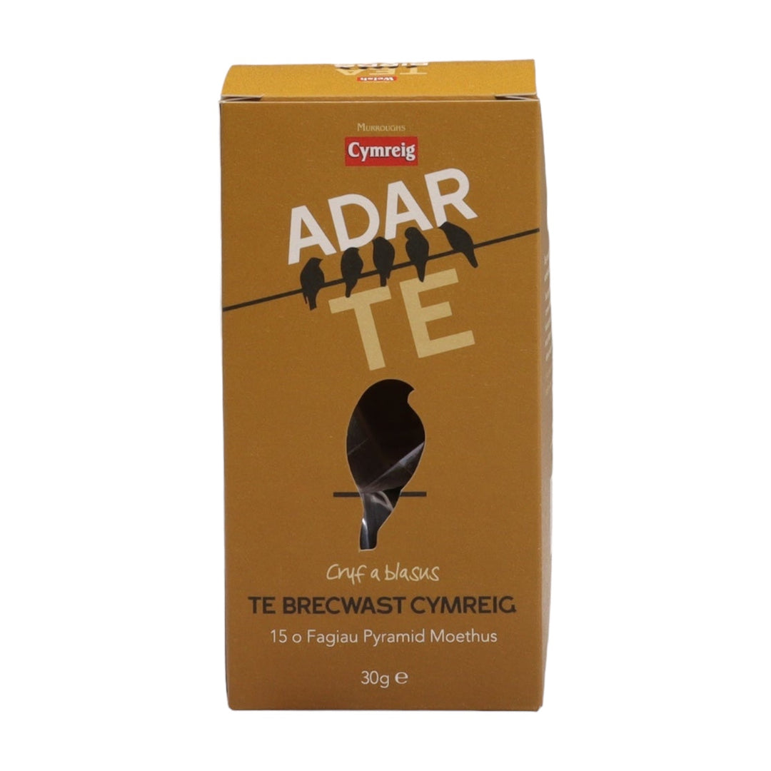 Welsh Breakfast 15 Pyramid Bags | Welsh Tea Birds | Anglesey Hamper Co.