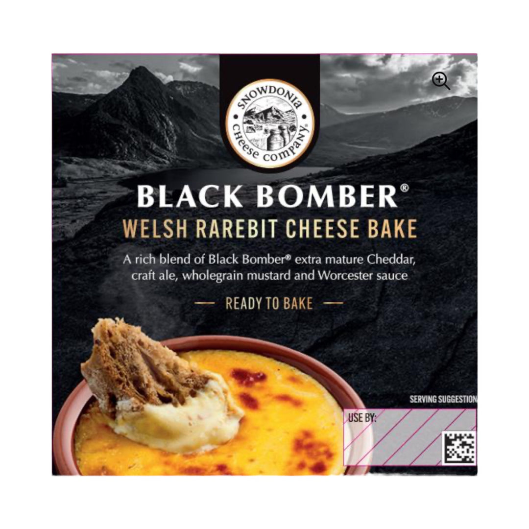 Caws Eryri - Black Bomber Welsh Rarebit Cheese Bake