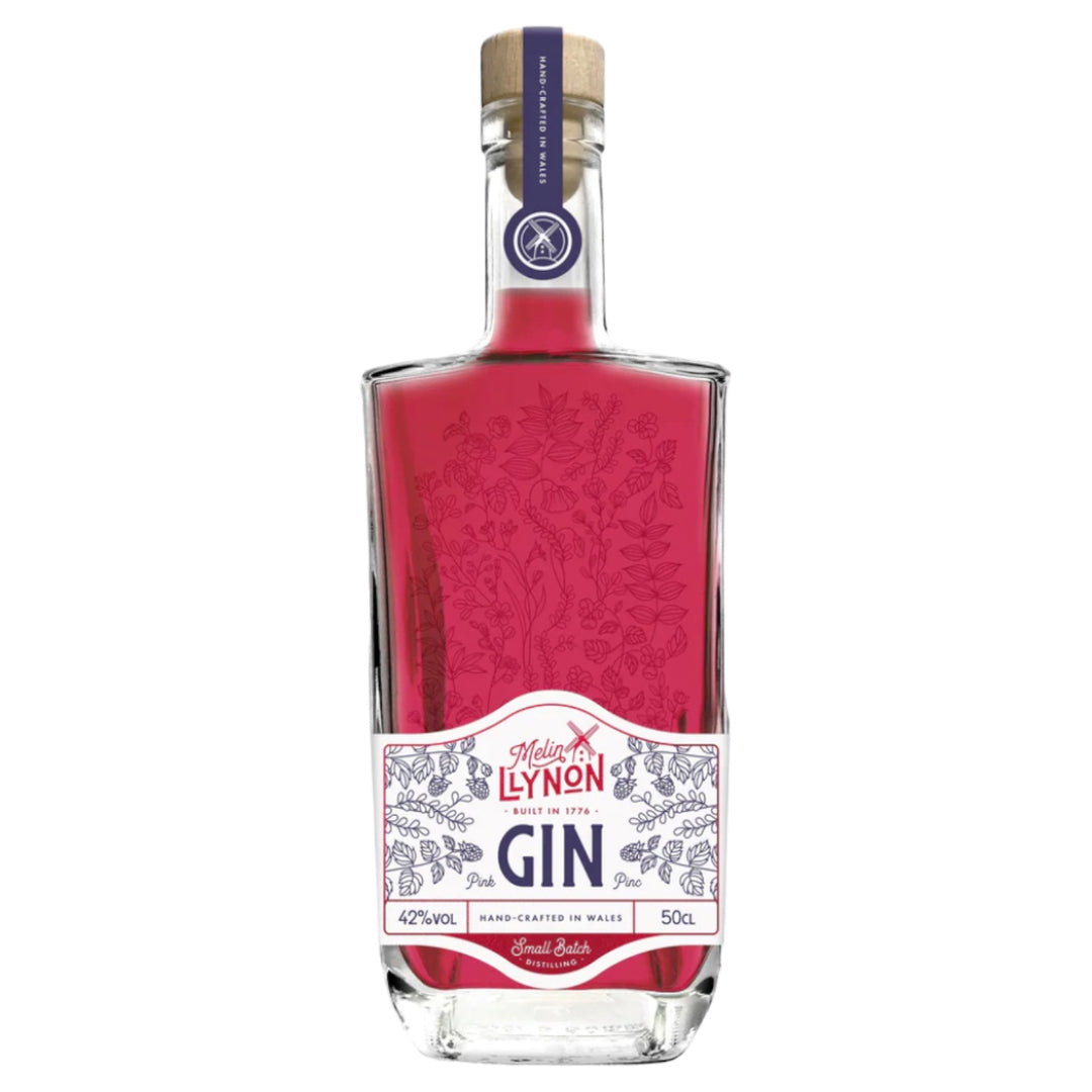 Pink Gin 70cl | Melin Llynon | Anglesey Hamper Co.