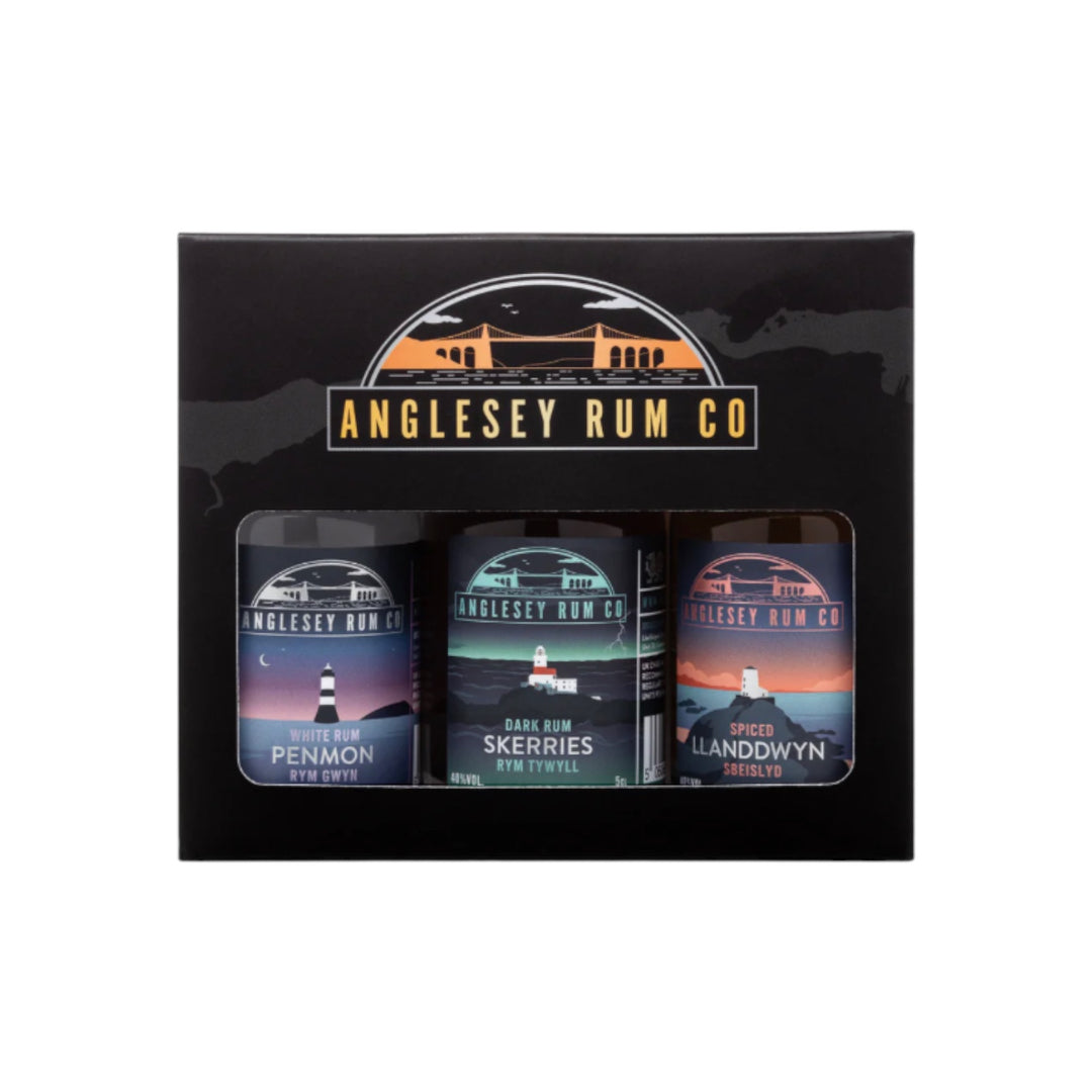 3 x 20cl Collection | Anglesey Rum Co | Anglesey Hamper Co.
