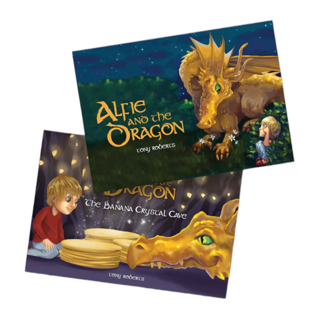 Alfie and the Dragon Books by Tony Roberts | Anglesey Hamper Co.