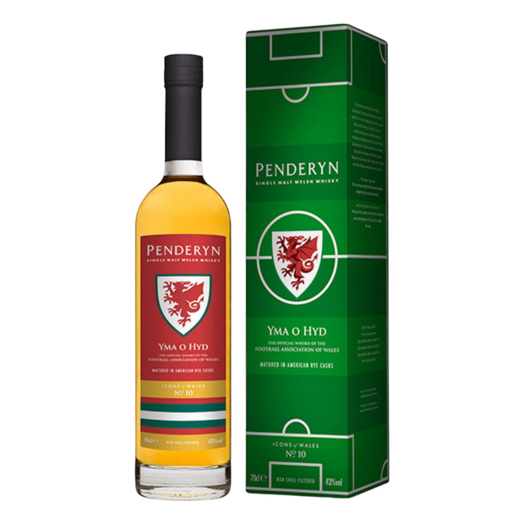 Icons of Wales #10 – YMA O HYD 70cl | Penderyn Distillery | Anglesey Hamper Co.