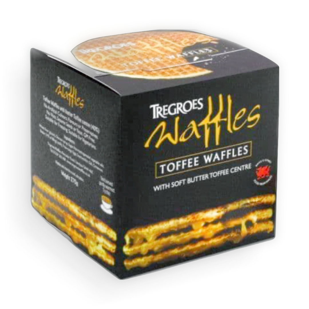 Butter Toffee Waffles | Tregroes | Anglesey Hamper Co.