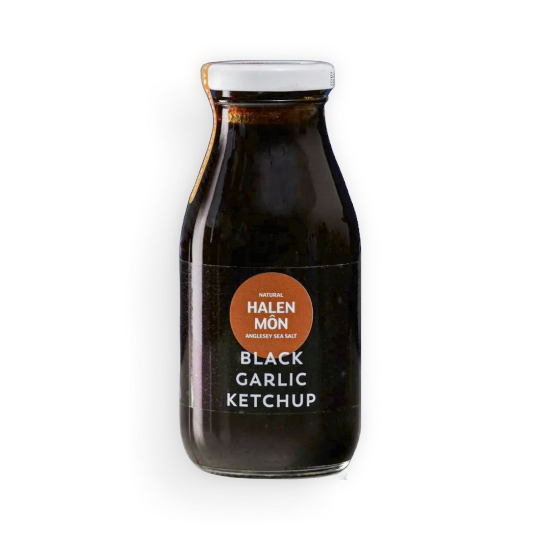 Black Garlic Ketchup | Halen Môn | Anglesey Hamper Co.