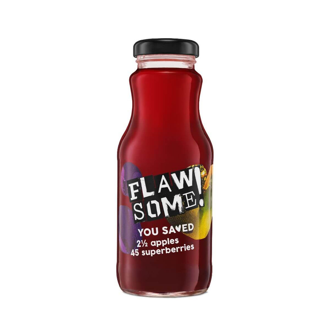 Apple & Superberry Juice 250ml | Flawsome! | Anglesey Hamper Co.
