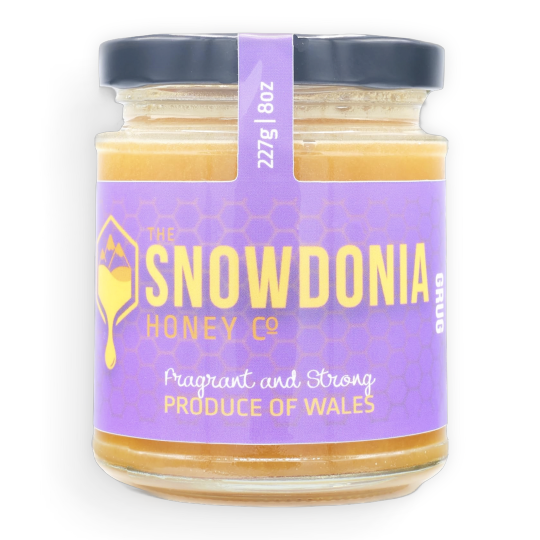 Heather Welsh Honey 8oz | Snowdonia Honey | Anglesey Hamper Co.