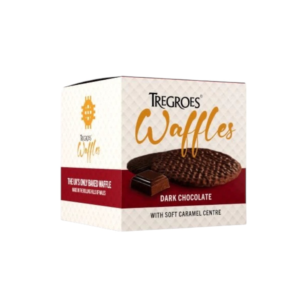 Dark Chocolate Toffee Waffles | Tregroes