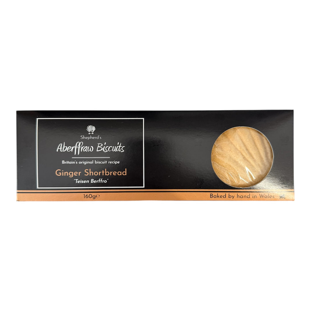Ginger Shortbread | Aberffraw Biscuit Co.