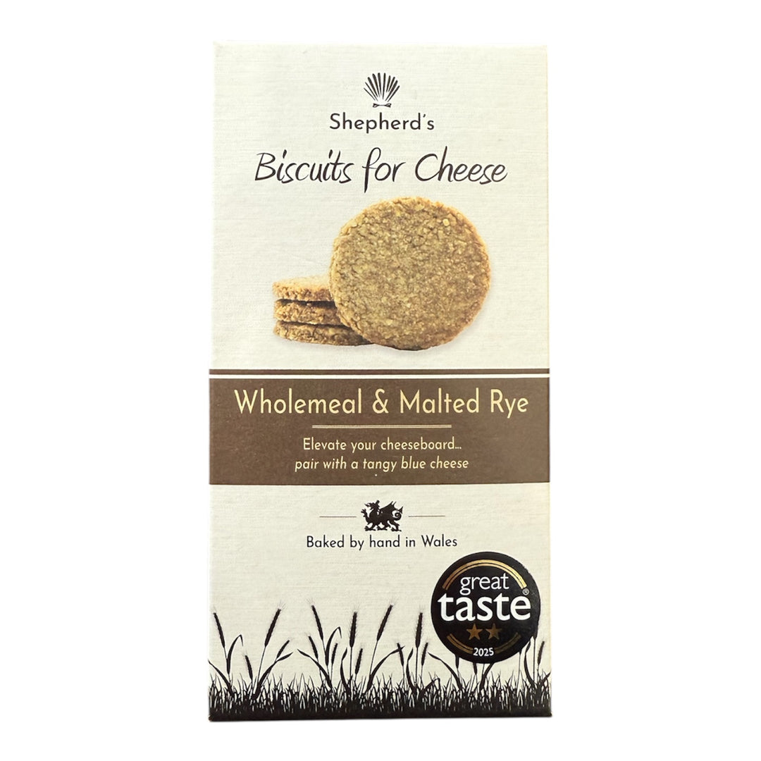 Wholemeal & Malted Rye Biscuits for Cheese | Shepherd’s