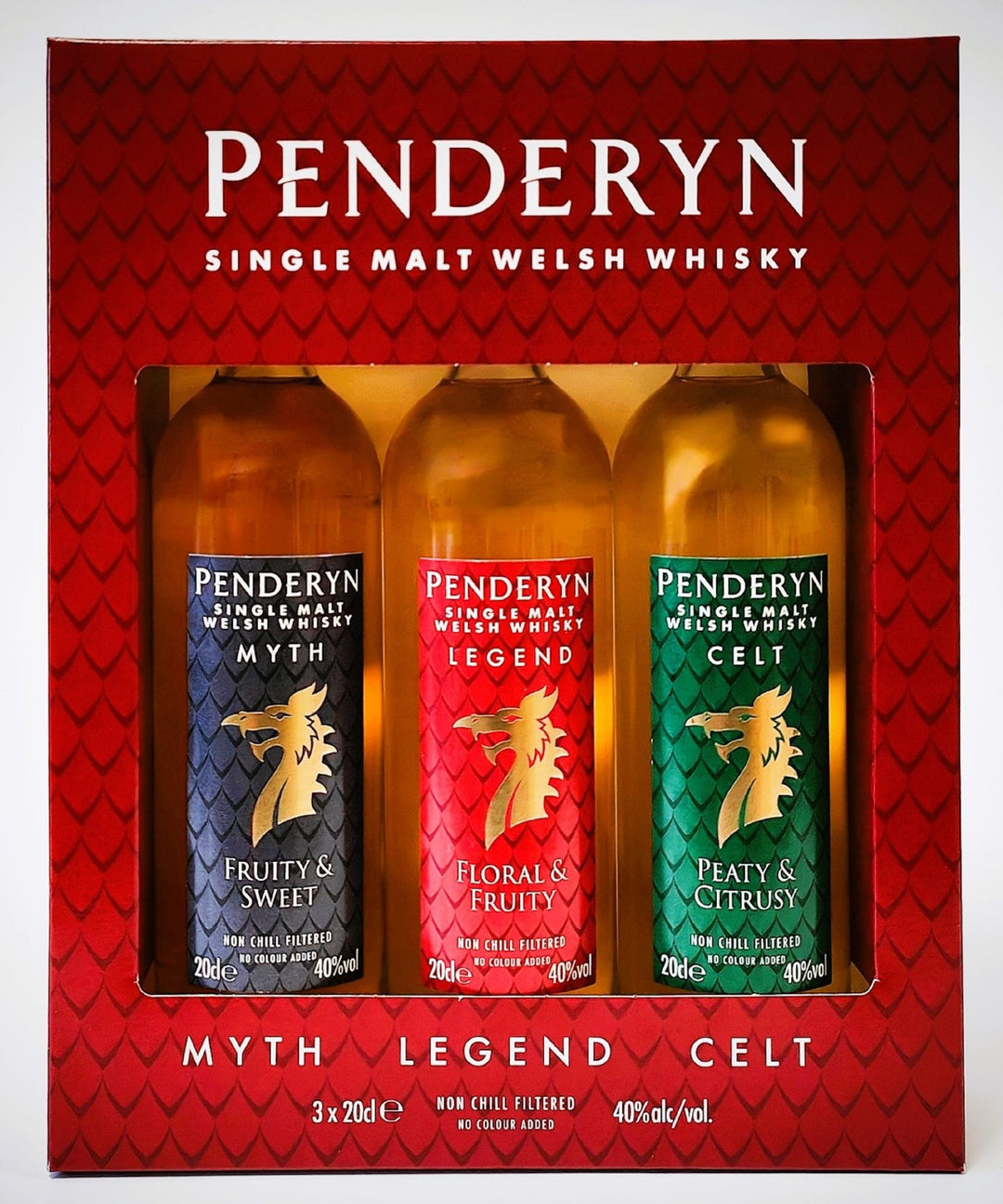 Penderyn, Legend Celt & Myth Gift Set – 3 x 20cl | Penderyn