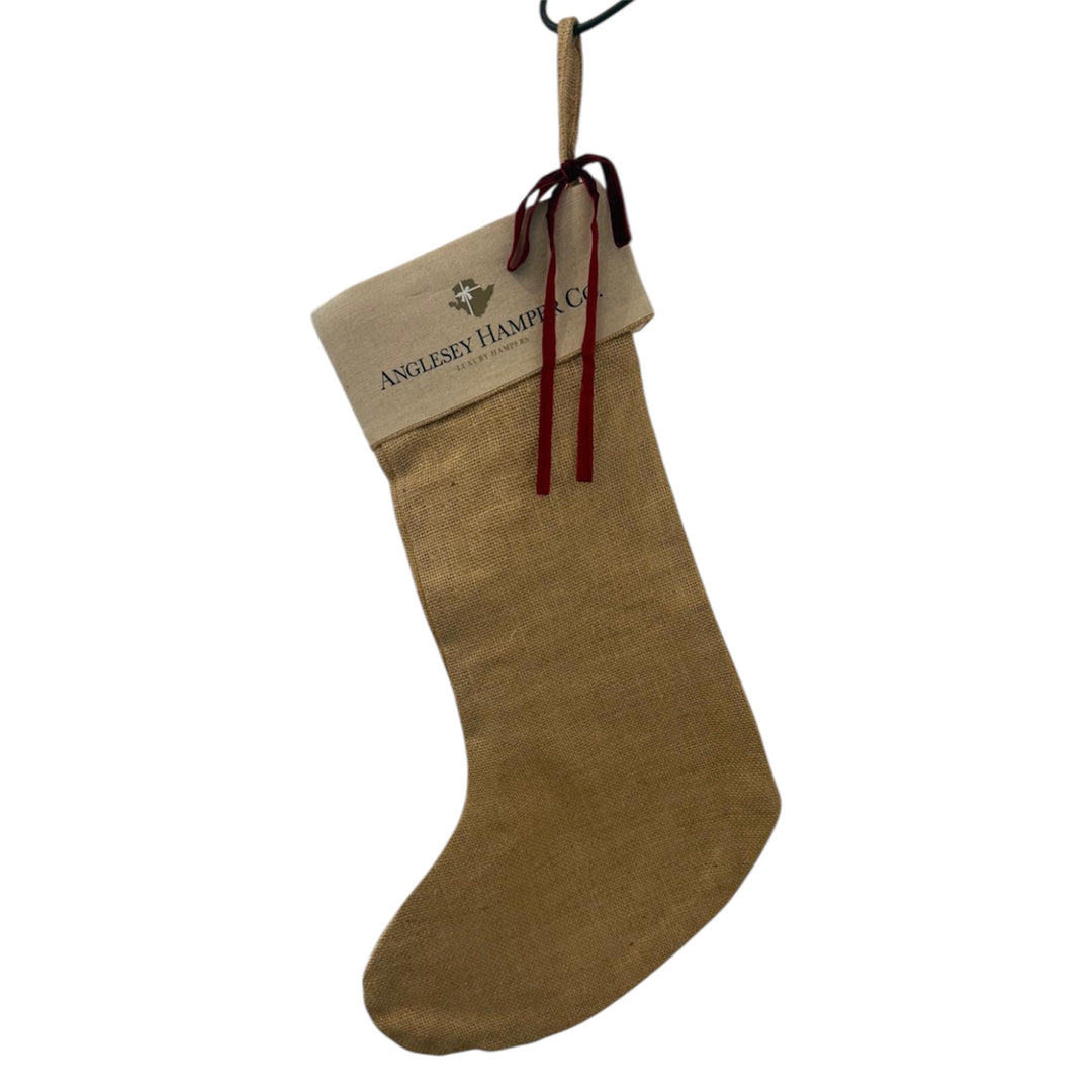 Natural Jute Stocking | Anglesey Hamper Co.