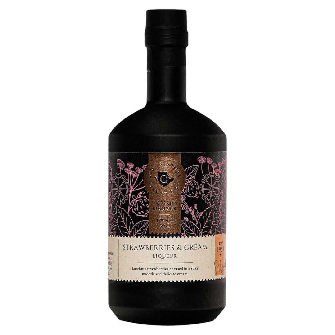 Strawberries & Cream Liqueur 50cl | Condessa