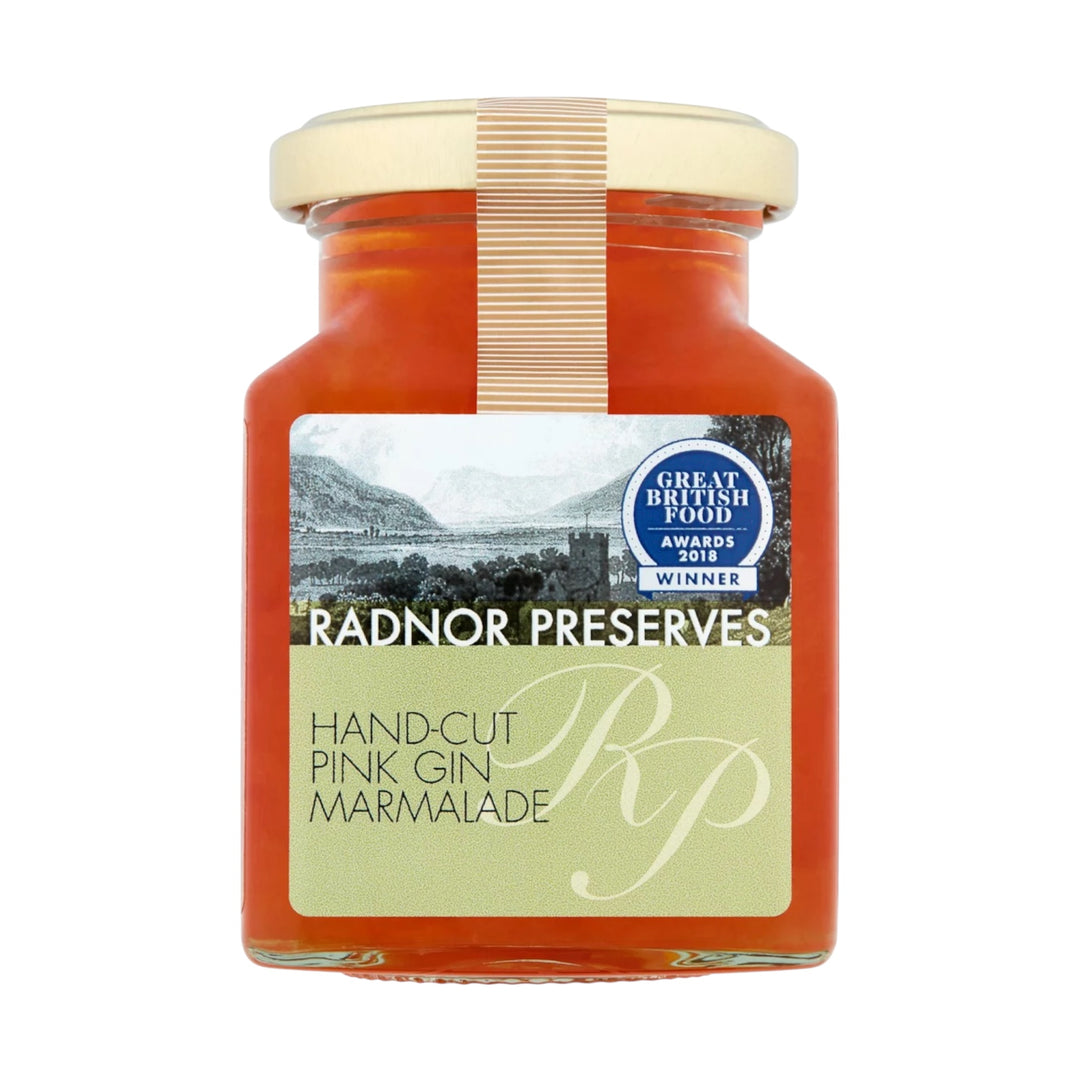 Hand-Cut Pink Gin Marmalade 240g | Radnor Preserves