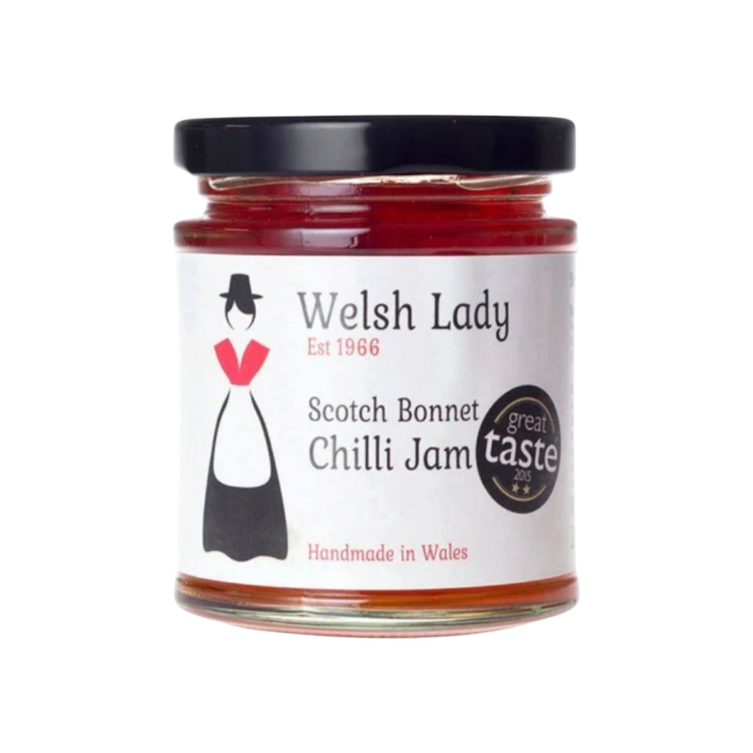 Scotch Bonnet Chilli Jam 227g | Welsh Lady