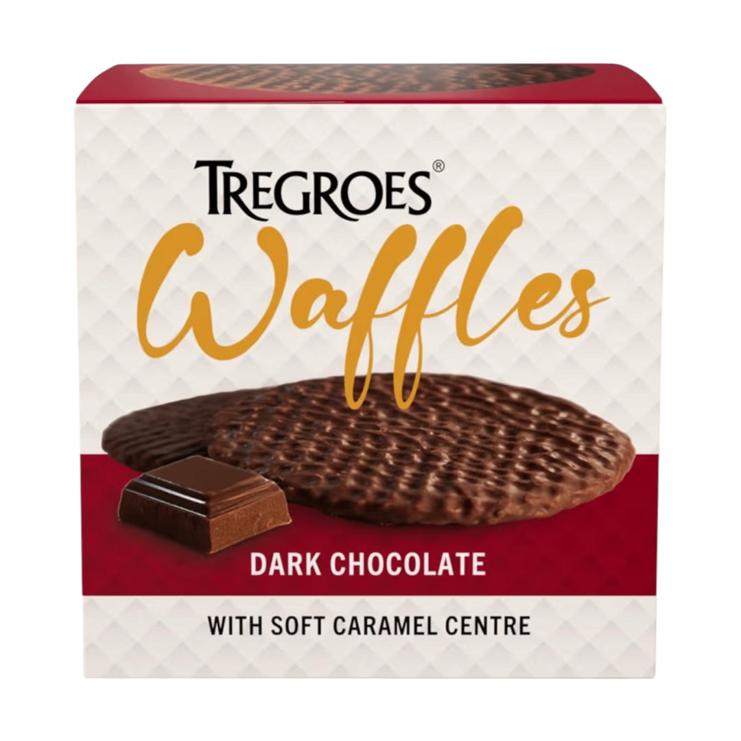 Dark Chocolate Toffee Waffles | Tregroes