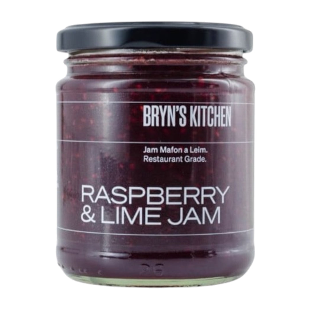 Raspberry &amp; Lime Jam 340g | Bryn’s Kitchen