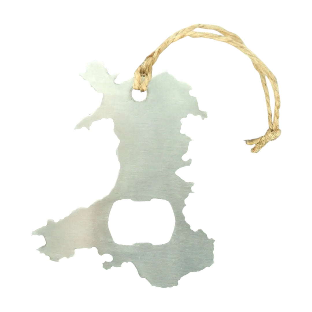 Wales Map Bottle Opener | Ravens Way Metalworks