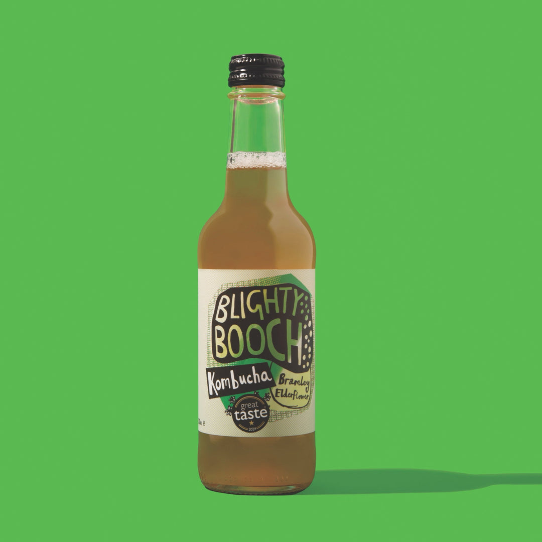 Blighty Booch Bramley Elderflower Kombucha – Case Pack