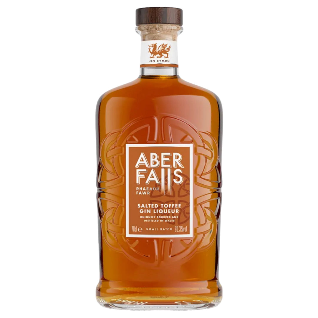 Salted Toffee Liqueur 70cl | Aber Falls | Anglesey Hamper Co.