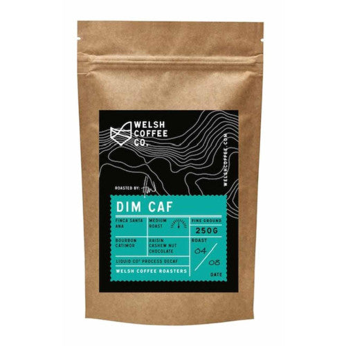 Dim Caf (Decaf) | Welsh Coffee Co. | Anglesey Hamper Co.