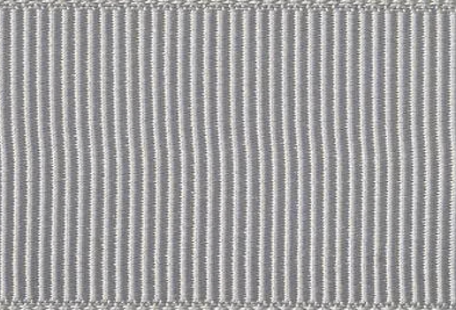 Silver Grosgrain Ribbon