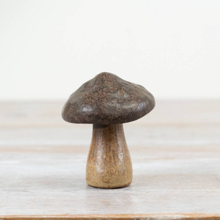 Brown Rustic Mushroom – 7.5cm