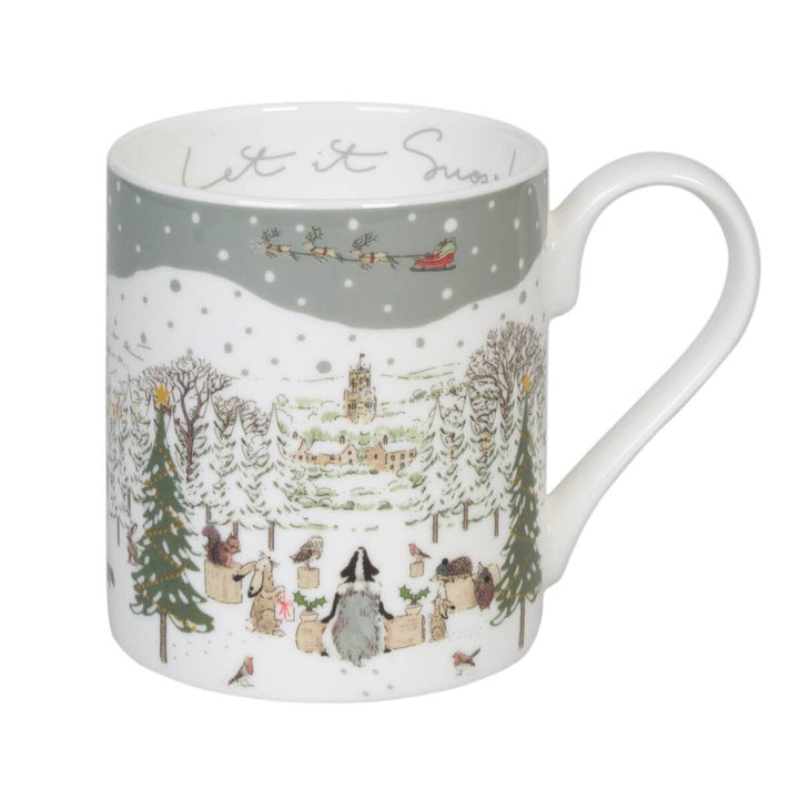Festive Forest Mug 275ml – Fine Bone China