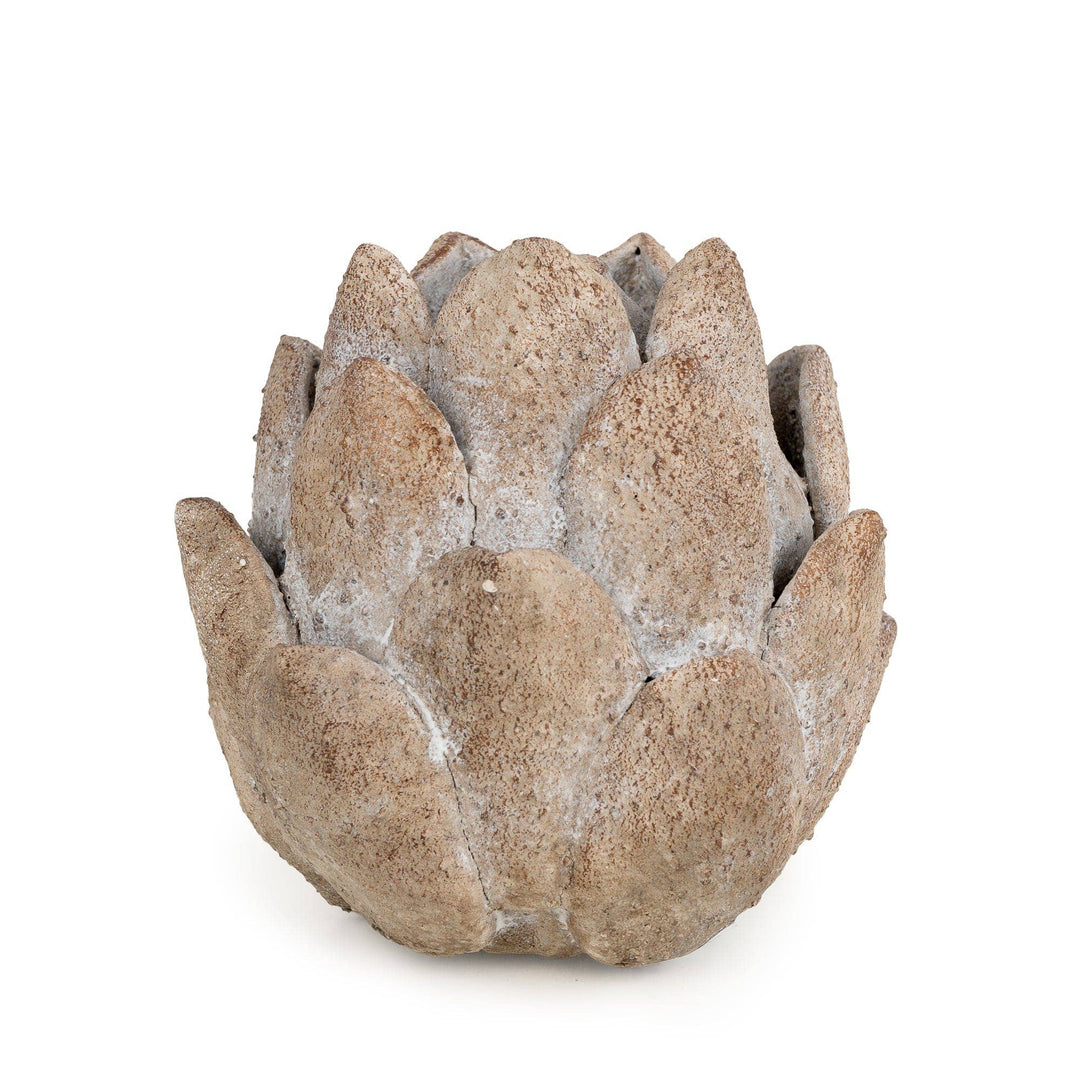 Stone Finish Small Flower Ornament