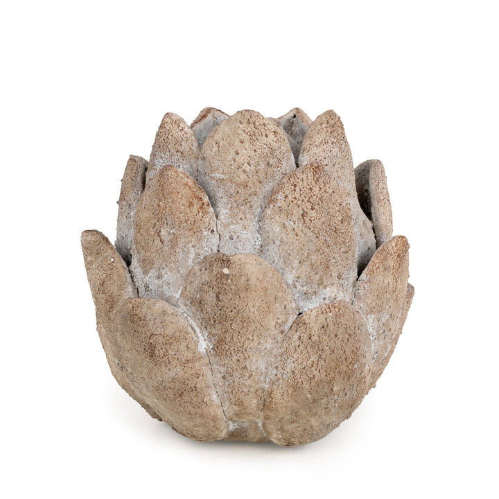Stone Finish Small Flower Ornament