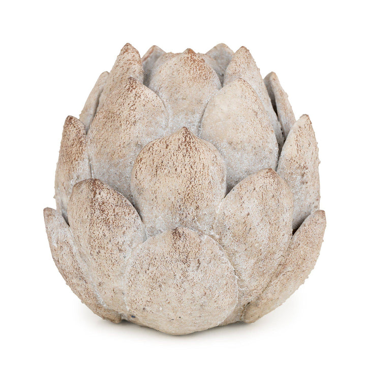 Stone Finish Large Flower – Ornament