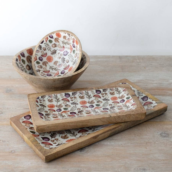 Mushroom Serving Tray – 30cm