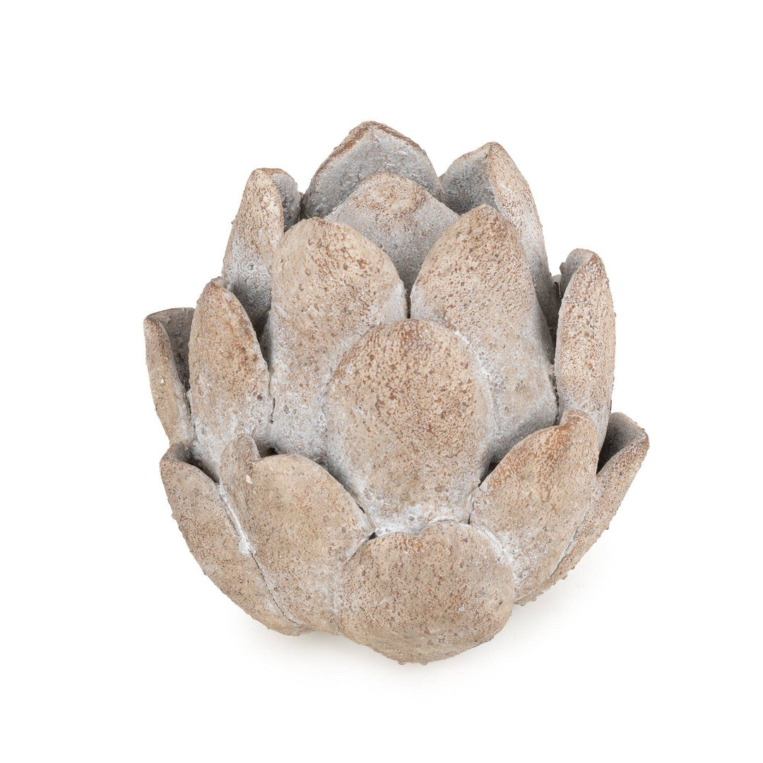 Stone Finish Small Flower Ornament