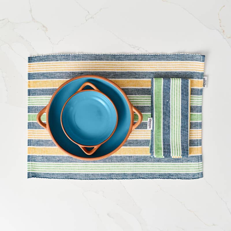 Sintra Small Glazed Terracotta Tapas Dish – Ink Blue