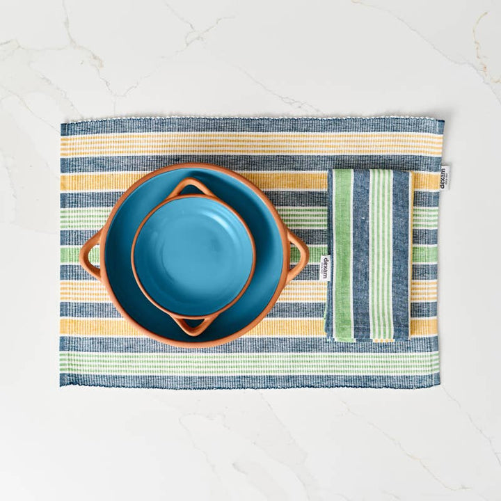 Sintra Small Glazed Terracotta Tapas Dish – Ink Blue