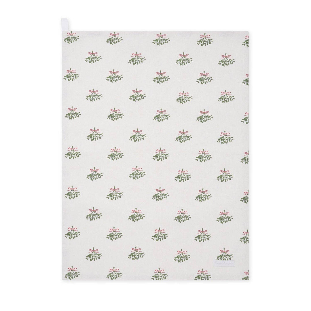 Mistletoe Tea Towel