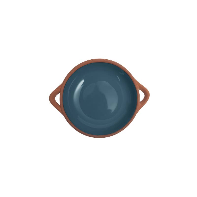 Sintra Small Glazed Terracotta Tapas Dish – Ink Blue