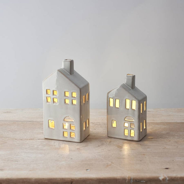 Ceramic LED House Decoration – 17cm