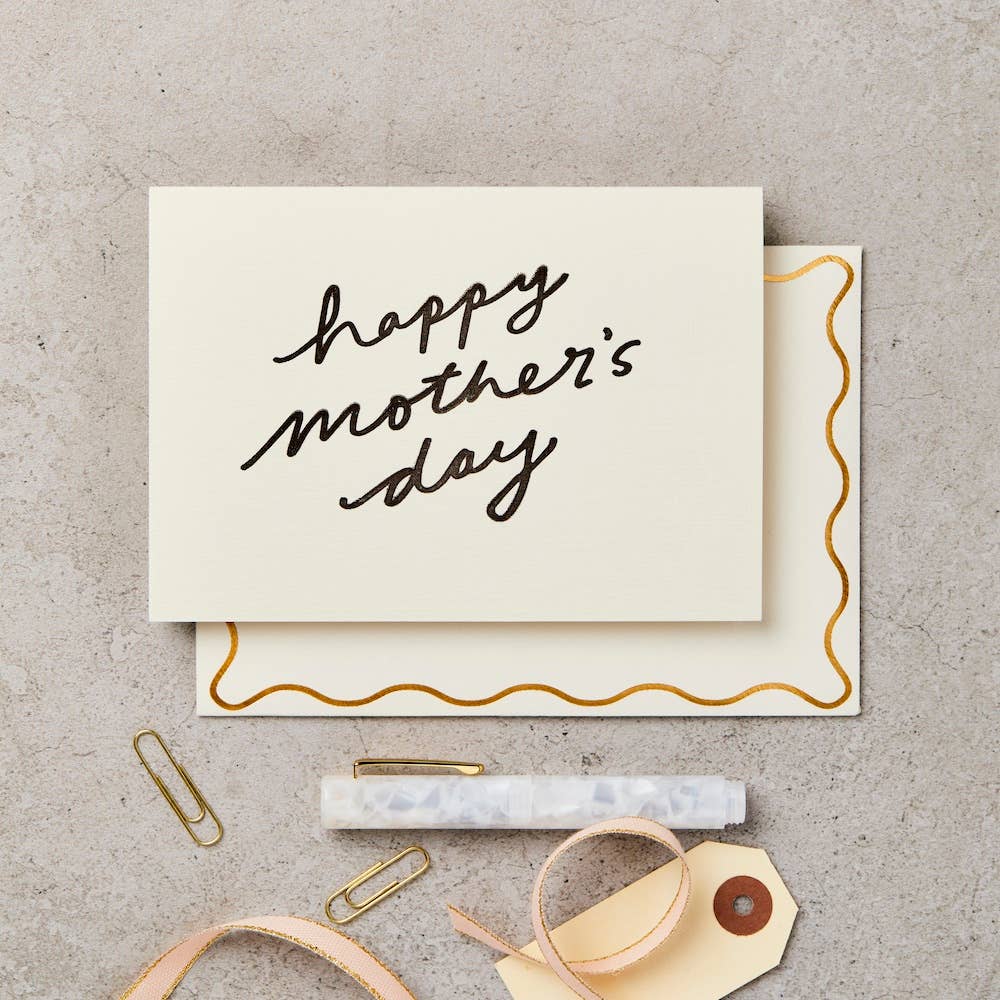 Mother's Day Script Greeting Card