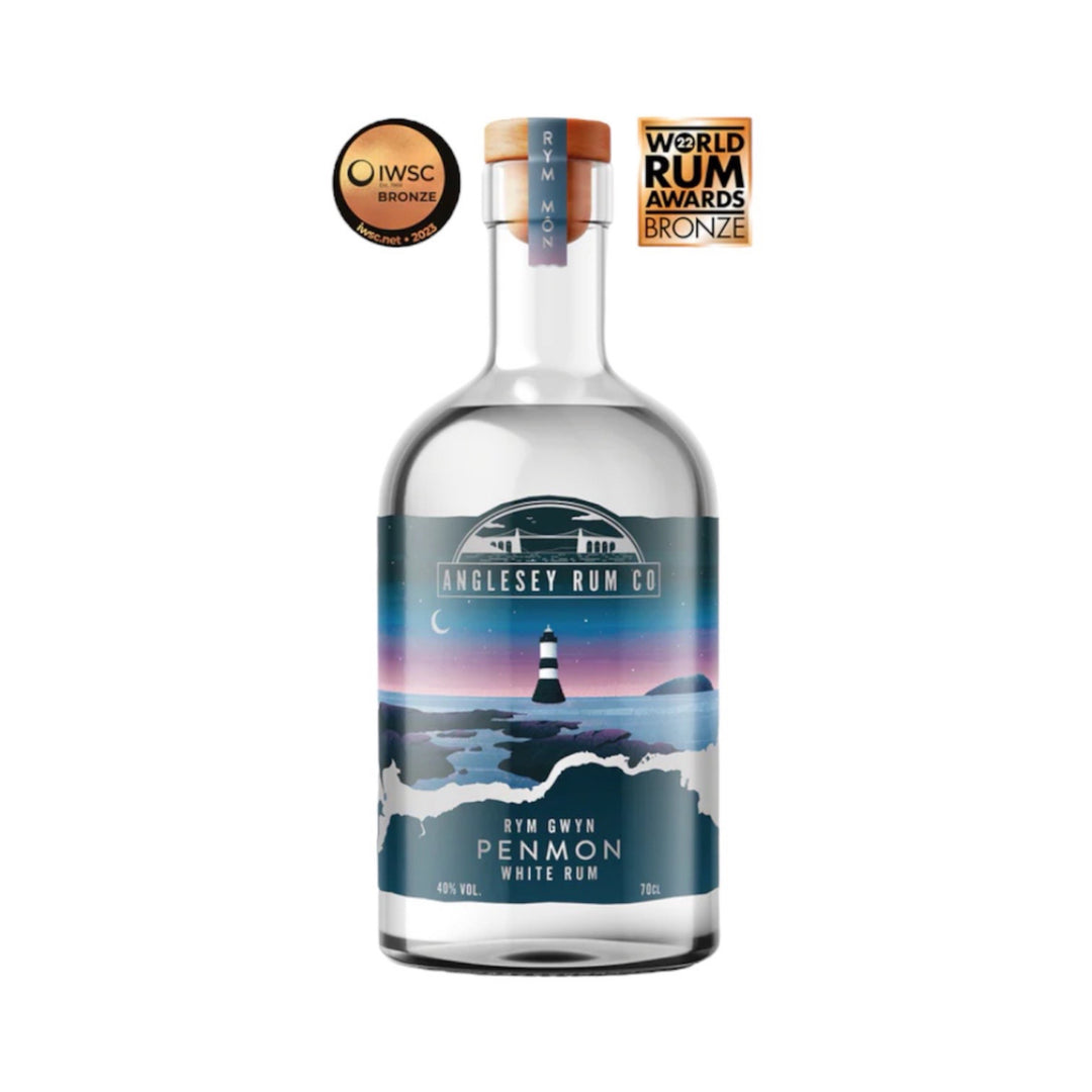 Penmon White Rum 70cl | Llanfairpwll Distillery | Anglesey Hamper Co.