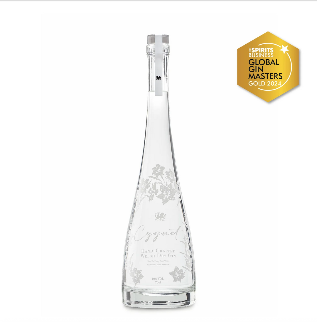 Cygnet Welsh Dry Gin – 70cl (40%)
