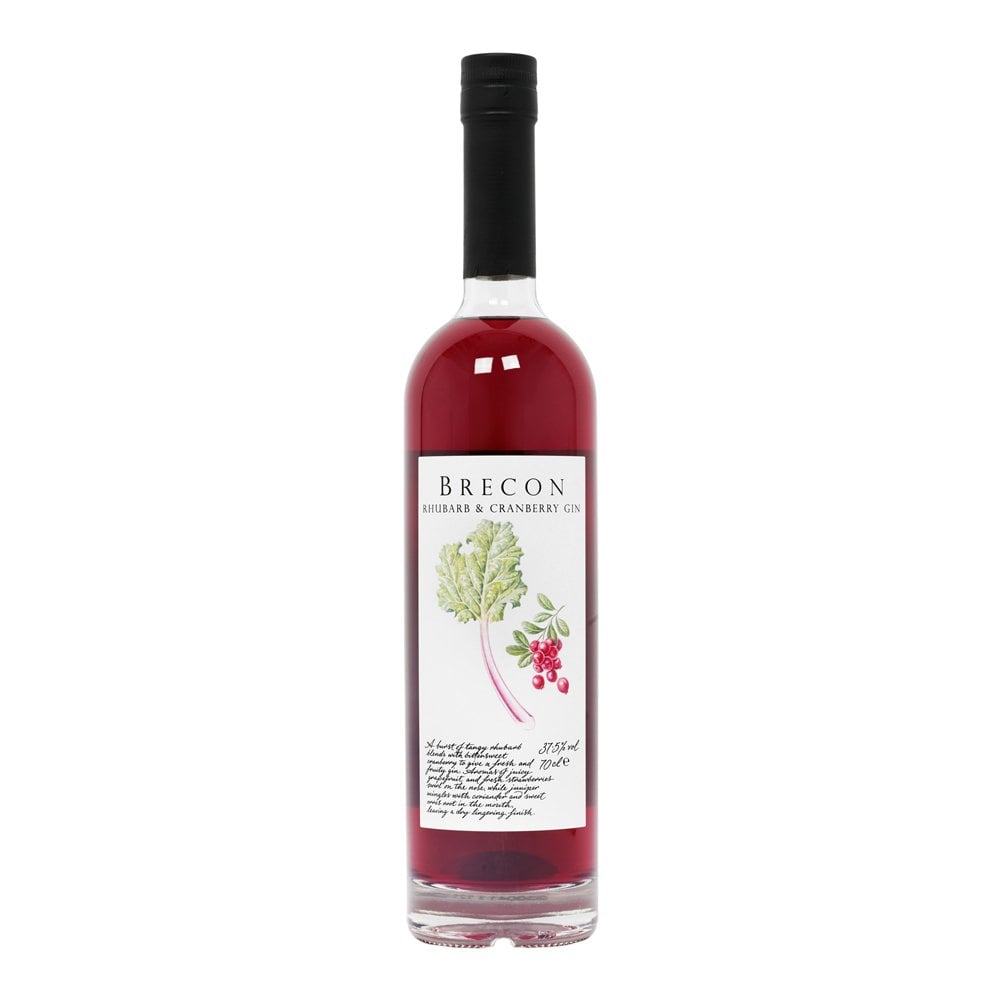 Brecon Rhubarb & Cranberry Gin – 70cl | Penderyn Distillery