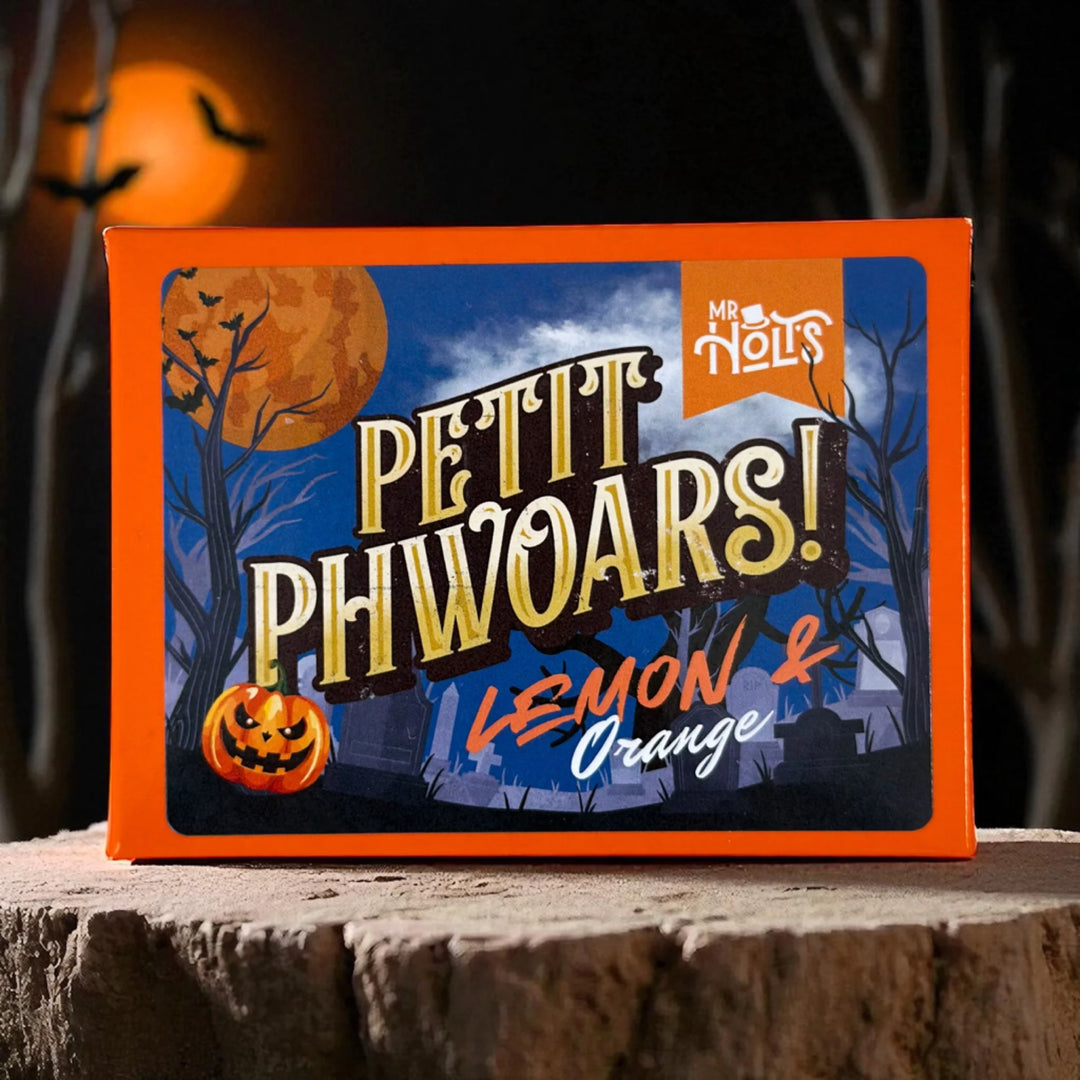 Halloween Petit Phwoars! Orange & Lemon | Mr Holt’s