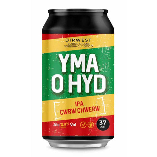 Yma o Hyd IPA – 330ml (Non-alcoholic) | Dirwest | Anglesey Hamper Co.