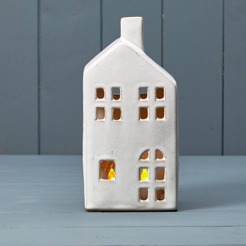 Ceramic House Tealight Holder – 20.8cm