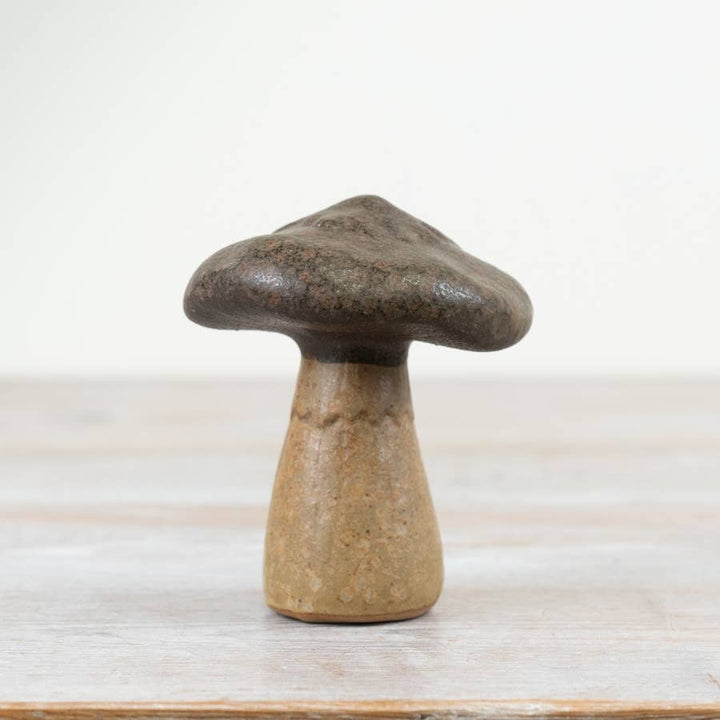 Rustic Mushroom Decoration – 10cm
