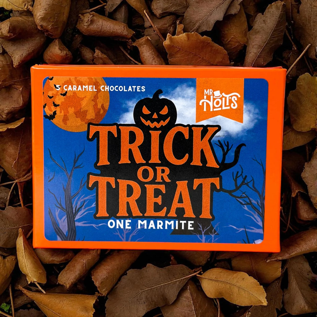 Trick or Treat Chocolates – Five Caramel, One Marmite | Mr Holt’s
