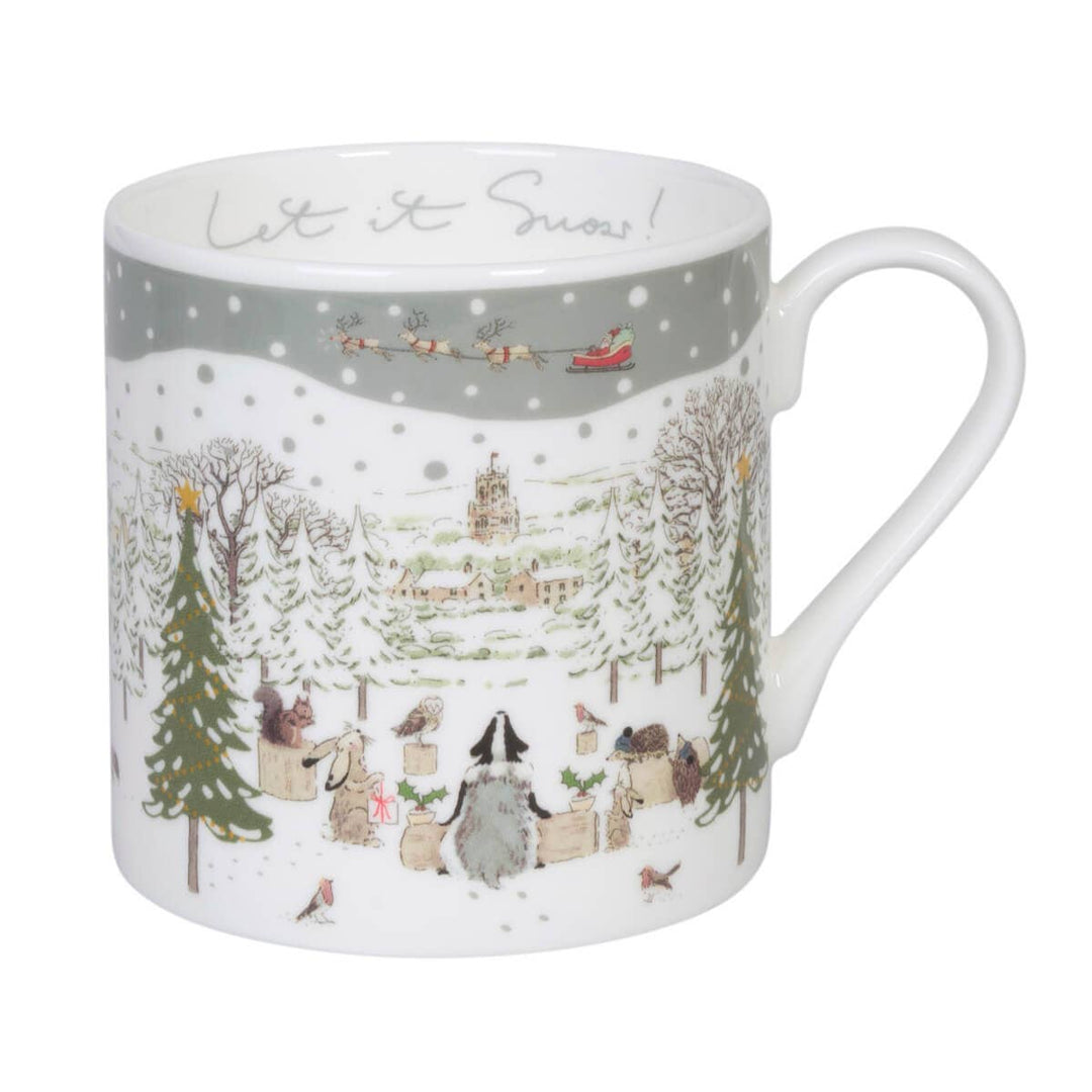 Festive Forest Mug 275ml – Fine Bone China