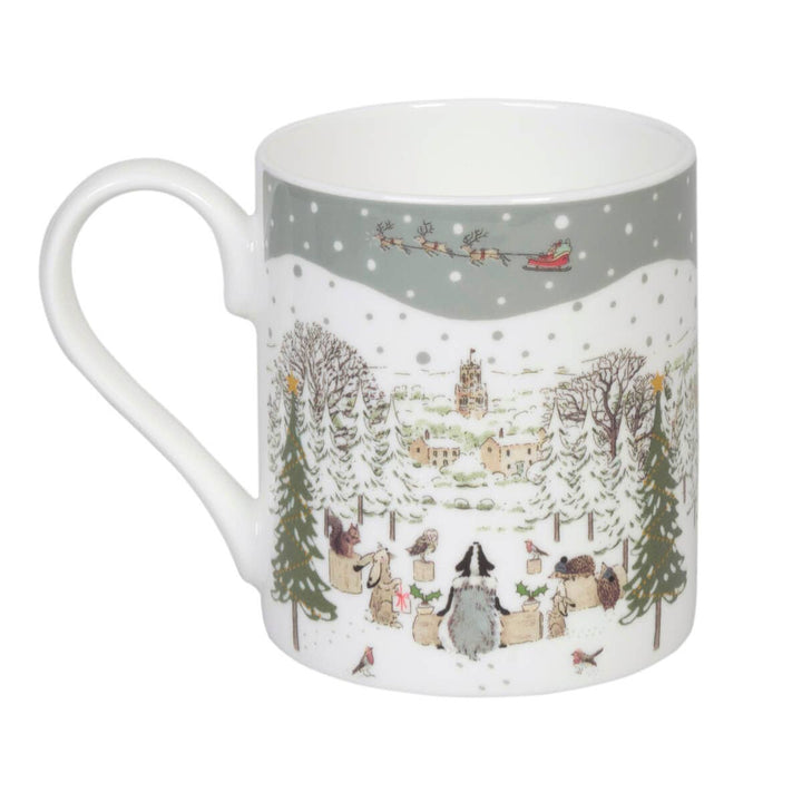 Festive Forest Mug 275ml – Fine Bone China