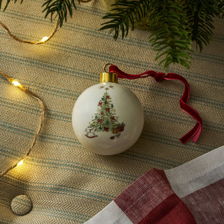 Christmas Tree China Bauble