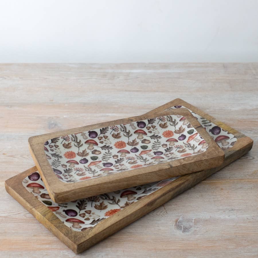 Mushroom Serving Tray – 30cm